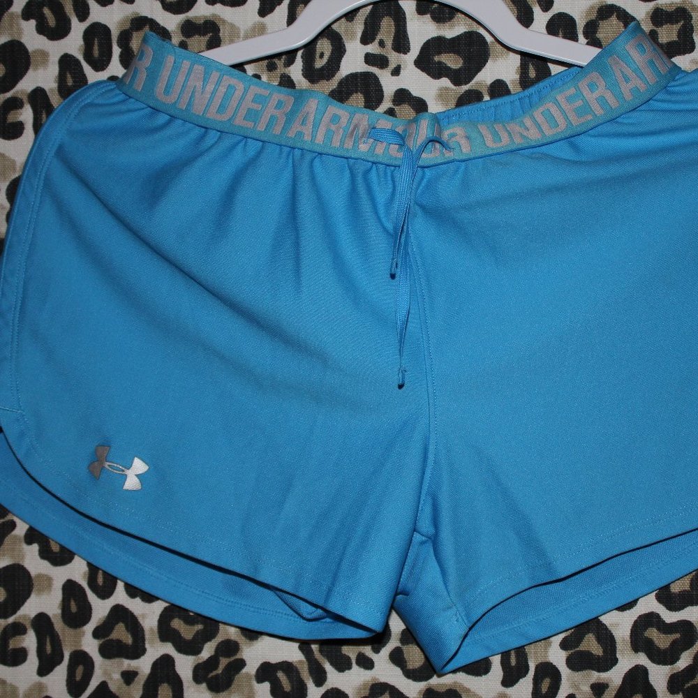Under Armour Bright Blue Athletic Shorts